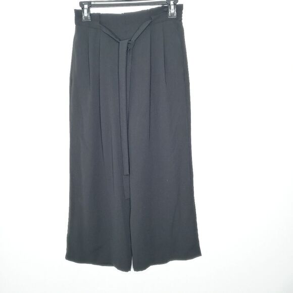 Adrianna Papell black wide leg pants size 2 - Picture 2 of 6
